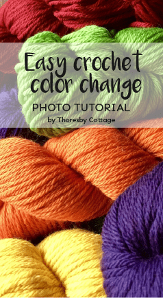 How to change color in crochet