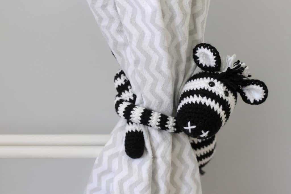 crochet zebra