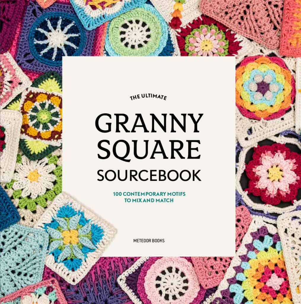 The cover of the ultimate granny square source book