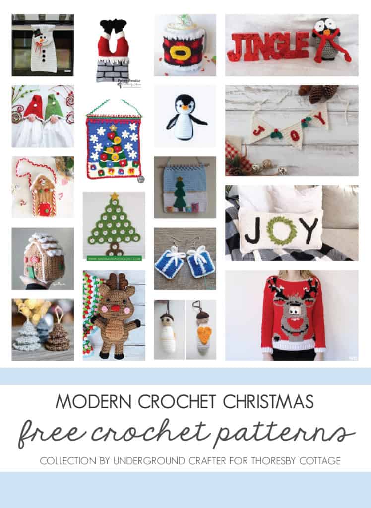 modern christmas crochet patterns