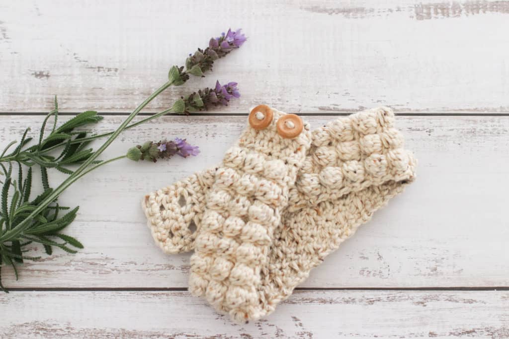 Crochet baby bobble headband | Free pattern