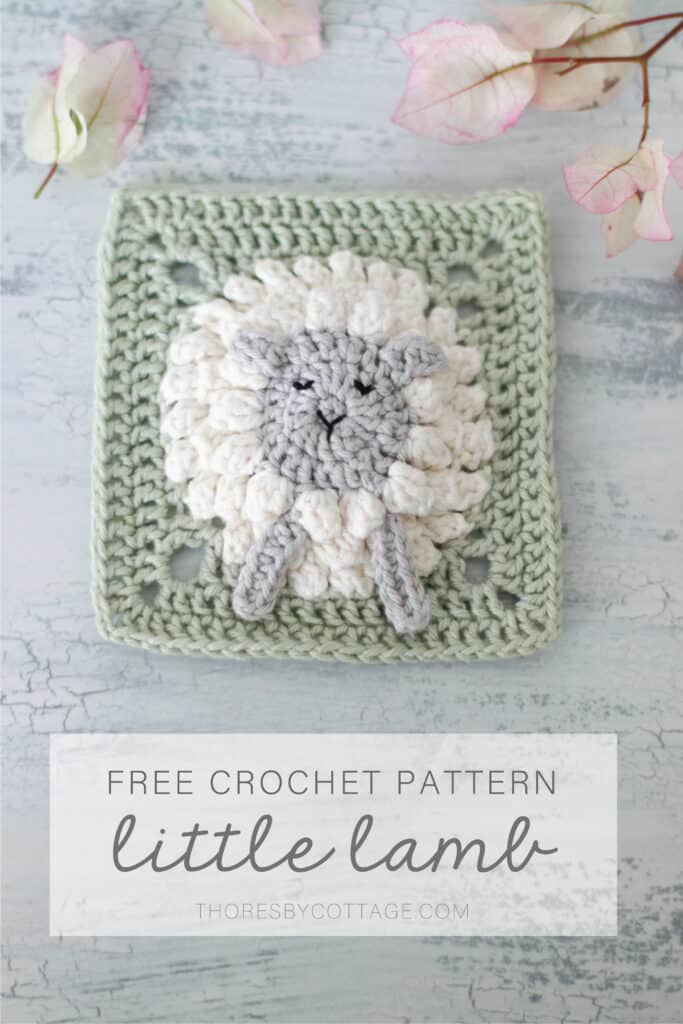 crochet granny square sheep pattern