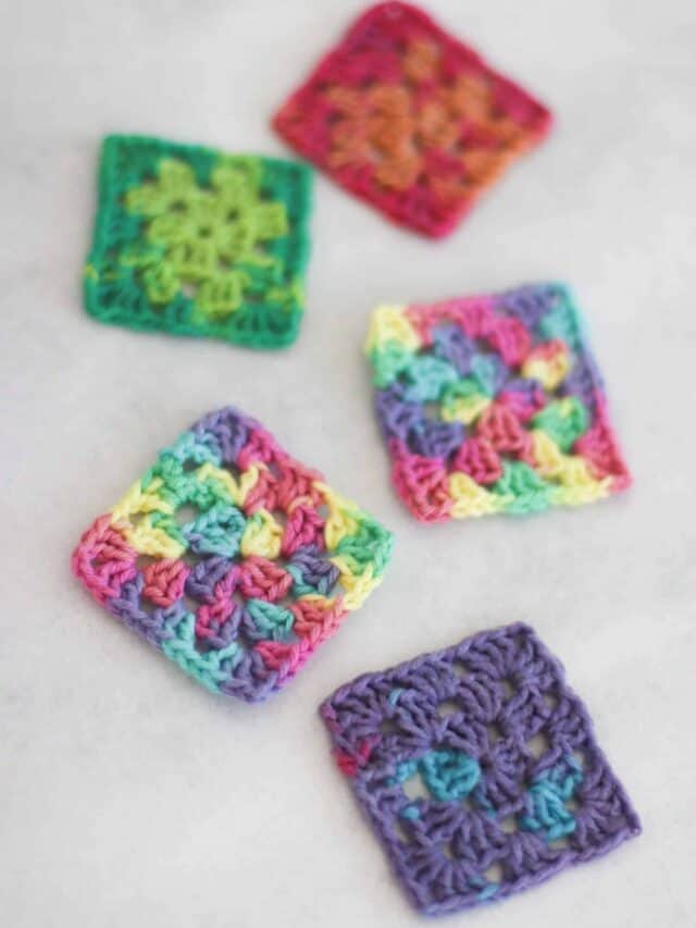 Learn how to wet block crochet granny squares