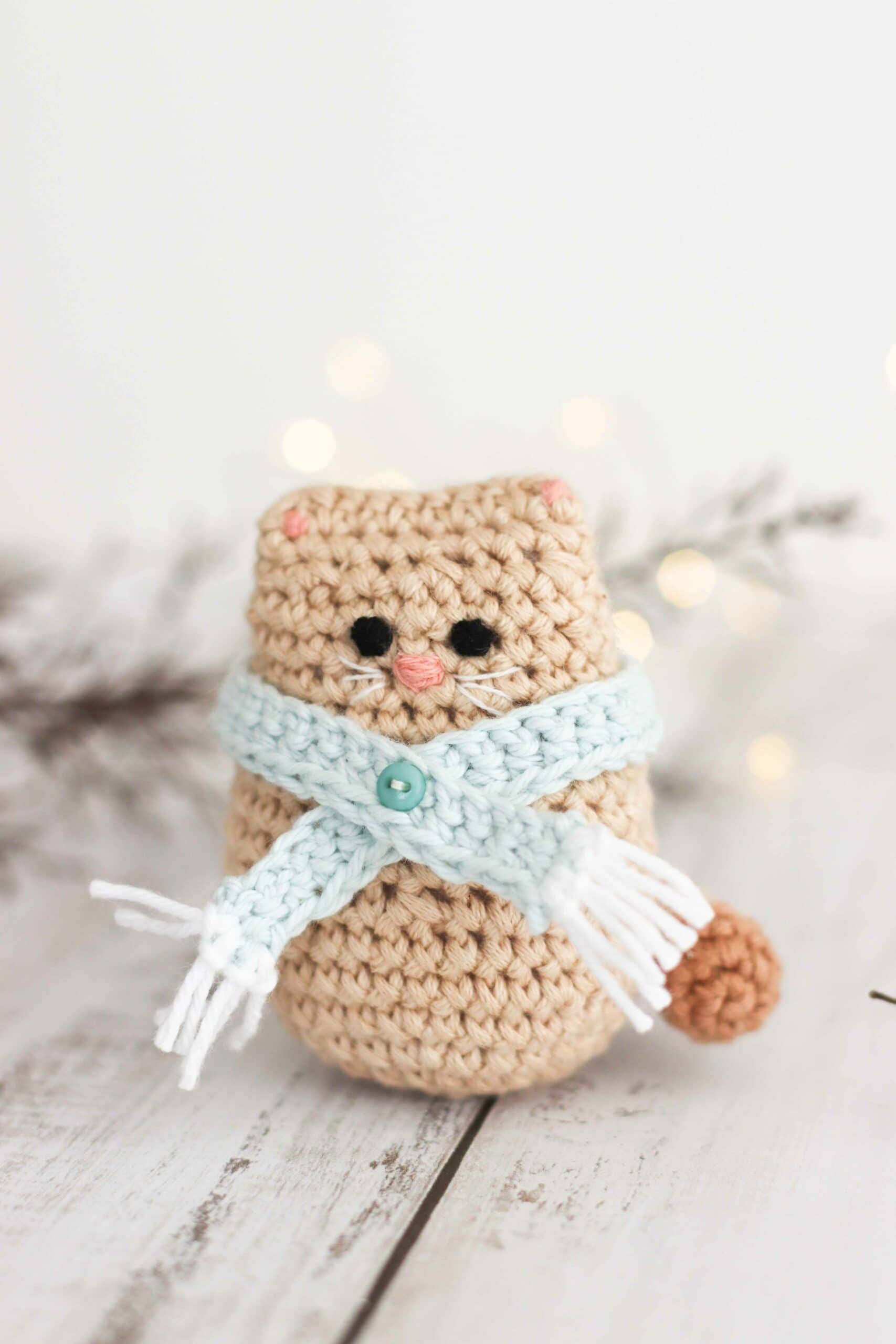 Itty Bitty Angel Kitty | Crochet Angel Cat Pattern Itty Bitty Angel Kitty | Crochet Angel Cat Pattern