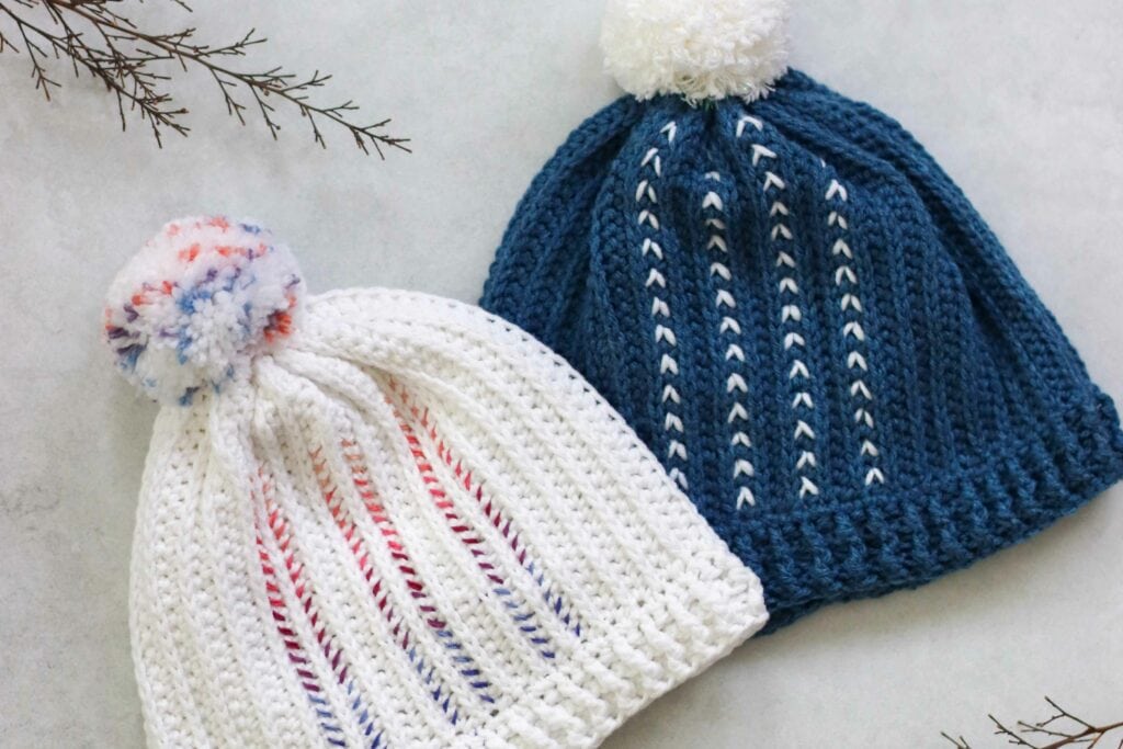 Snowdrift beanie | Easy crochet beanie pattern Crochet beanie pattern