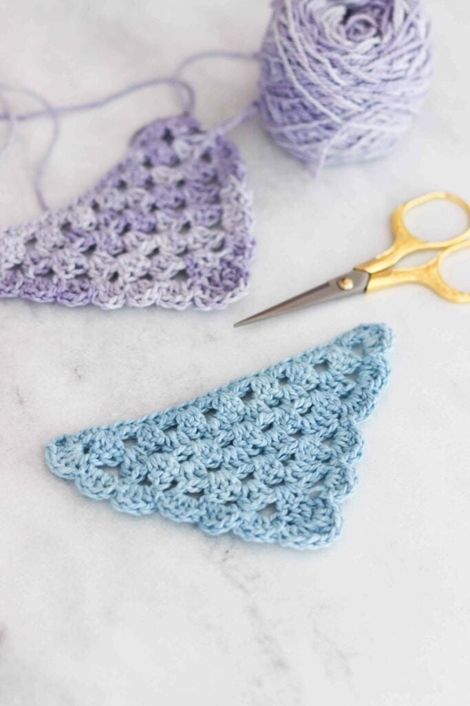 Granny stitch crochet bunting pattern Granny stitch crochet bunting pattern