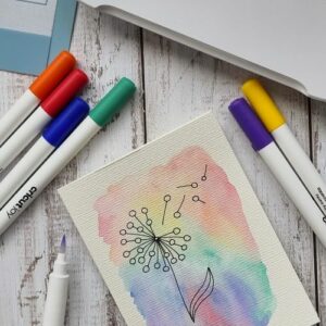 Cricut watercolor markers Welcome
